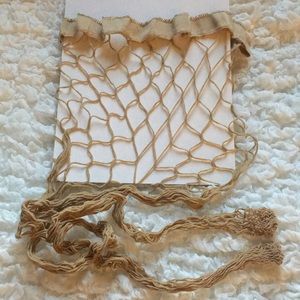 Medium Net | Nude Fishnet Pantyhose